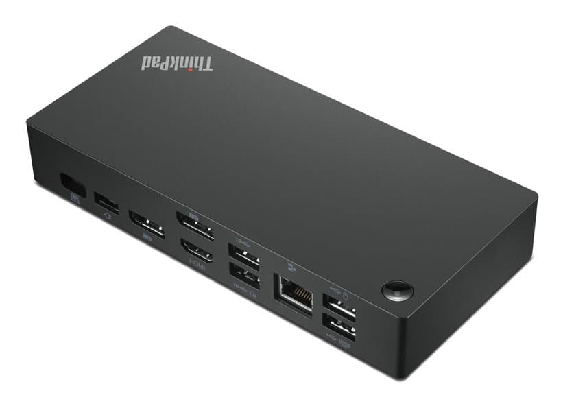 Lenovo ThinkPad Universal USB-C Dock, 135W Power, 4K Video, Gigabit Ethernet