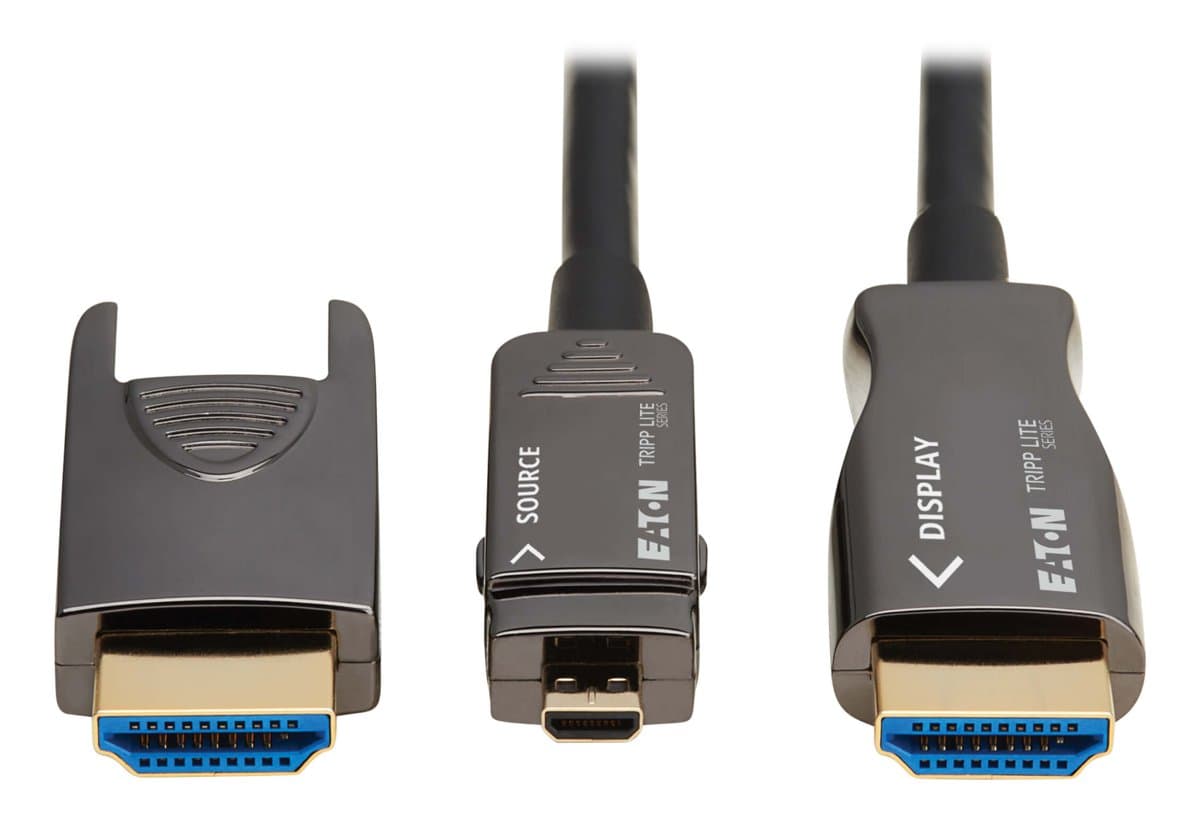 Eaton HDMI Fiber Active Optical Cable 8K60HZ Detachable Connector M/M 30M