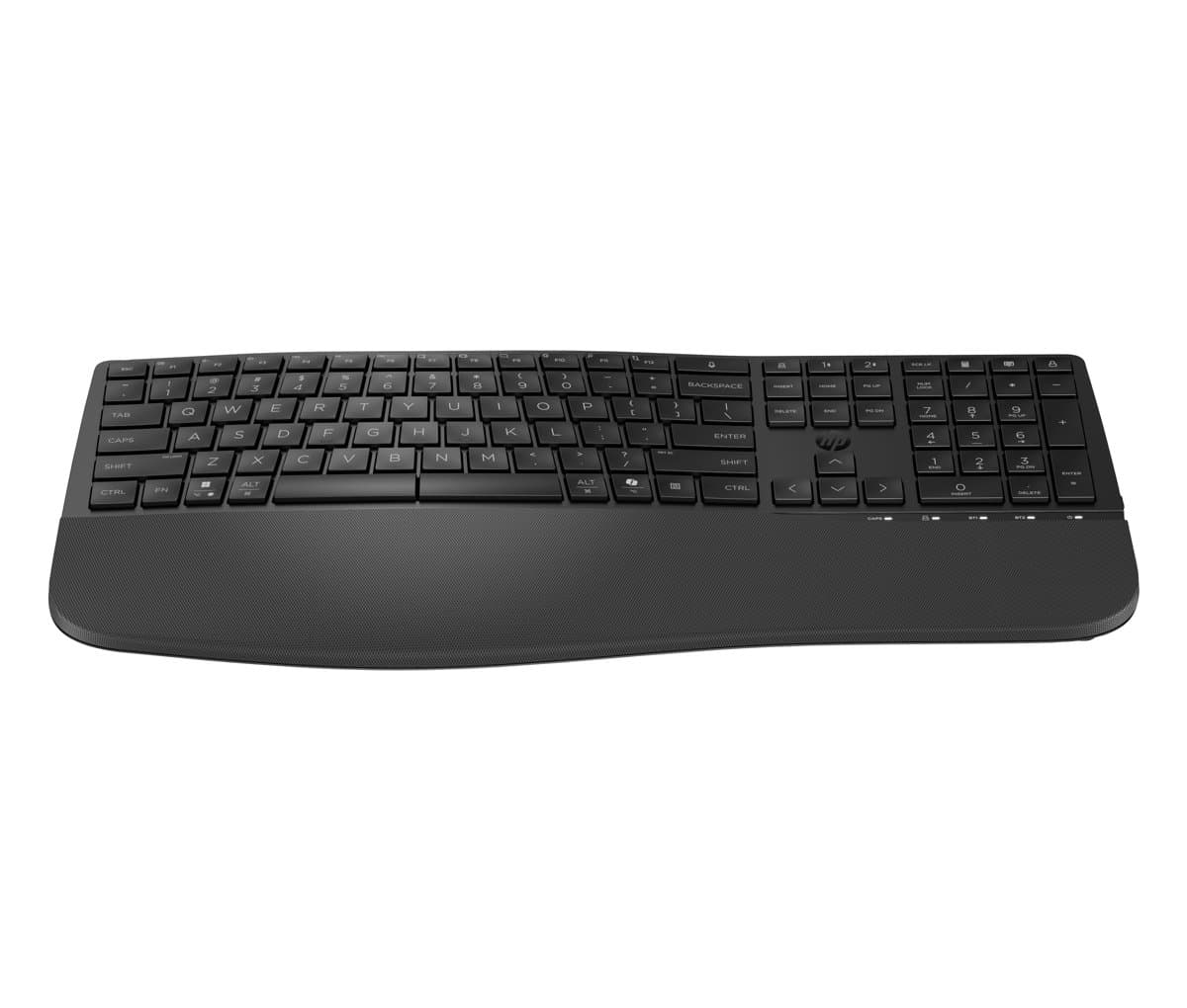 HP 685 Comfort Dual-Mode Keyboard, Full-Size, RF Wireless + Bluetooth, Membrane