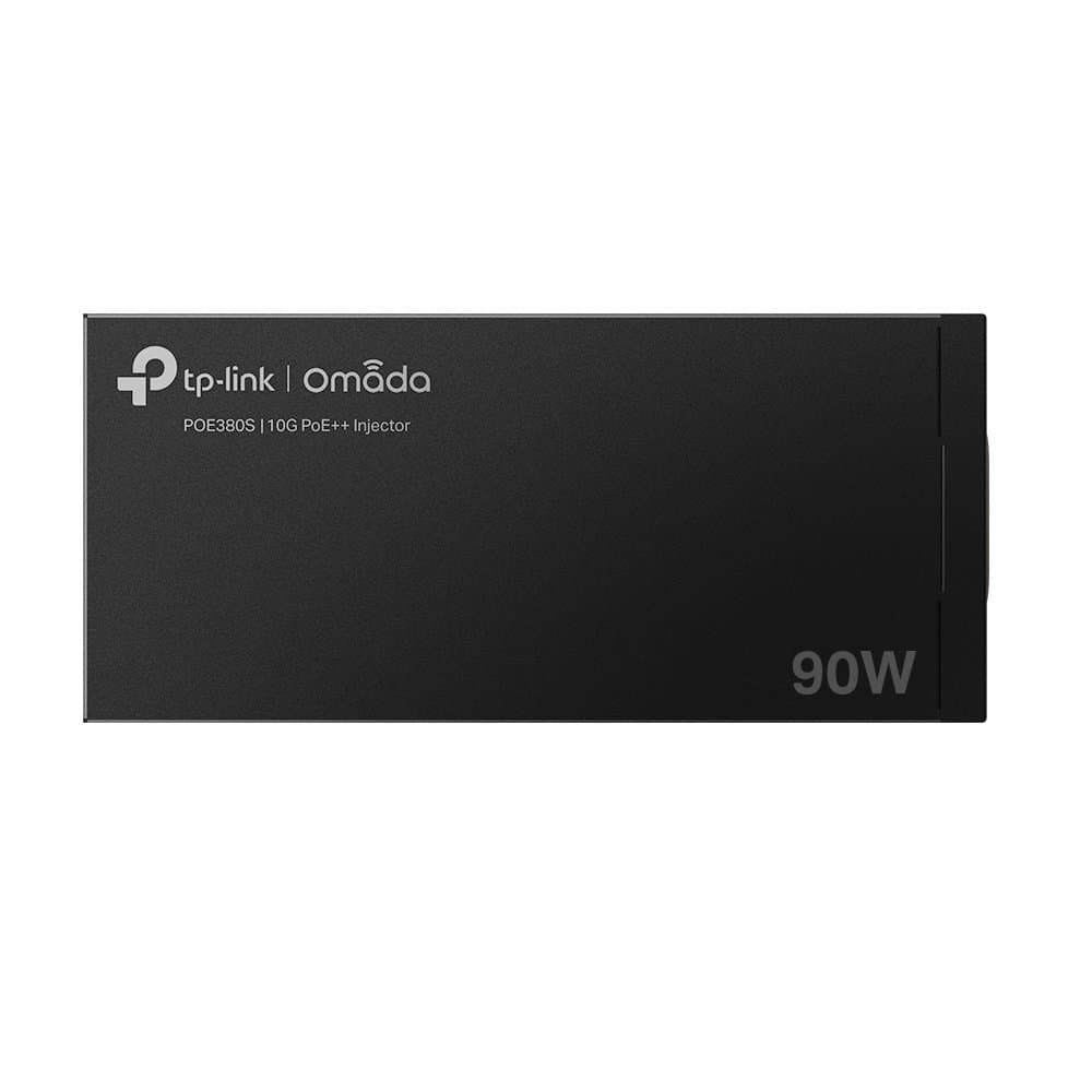 TP-Link Omada 10G PoE++ Injector, 90W, IEEE 802.3af/at/bt, 100–240V AC