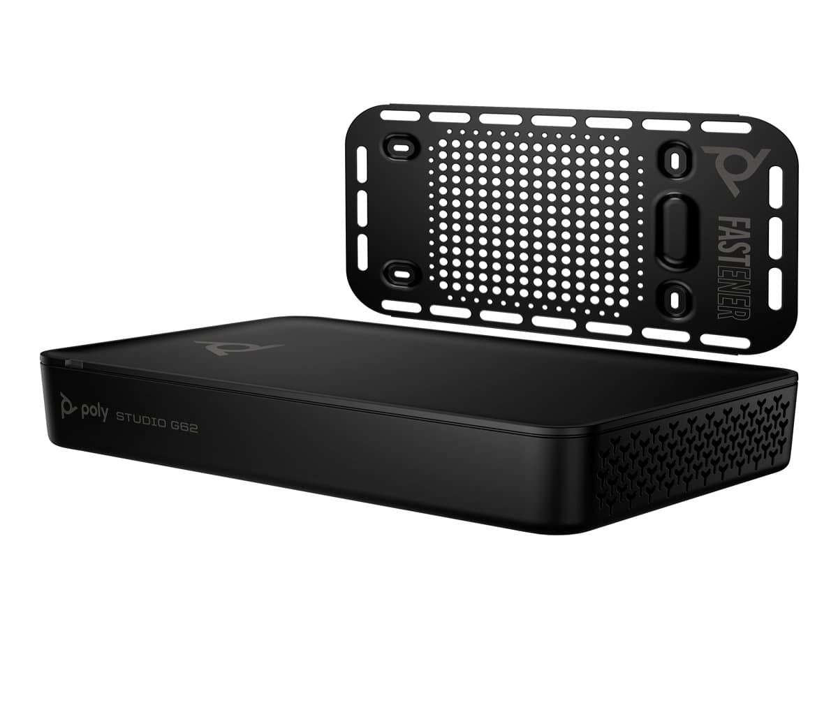 HP Poly Studio G62 Video Conferencing System + Mounting Plate Kit, 4K, PoE+, Large Room