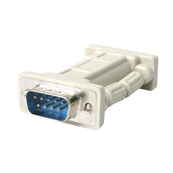 StarTech DB9 RS232, Null Modem Adapter, Male to Female, Grey