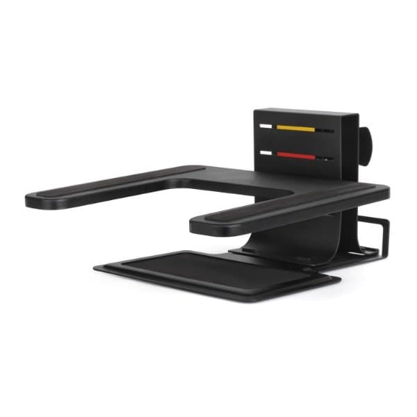 Kensington Adjustable Laptop Stand with SmartFit, Metal Construction, Height Adjustable, Black