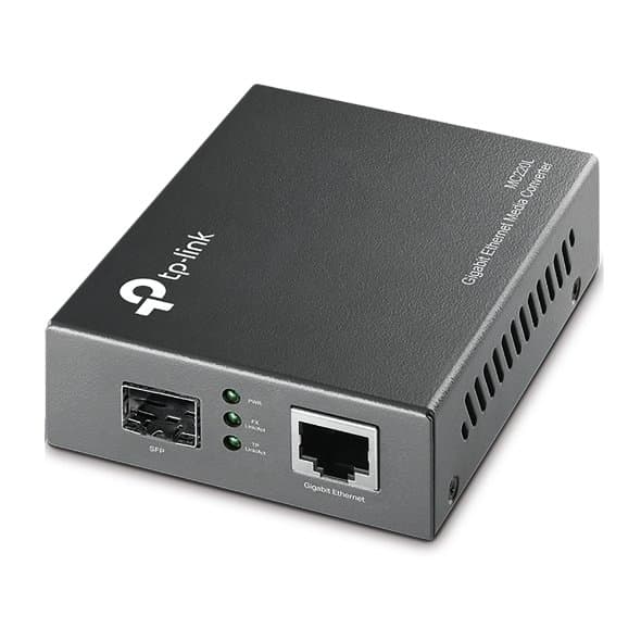 TP-Link MC220L Media Converter, 1000BASE-SX/LX/LH, Gigabit, 10km Range