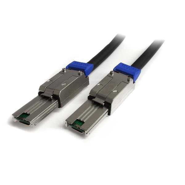 StarTech 2m Mini SAS Cable, SFF-8088 to SFF-8088, 6Gbps, Latching, TAA-Compliant