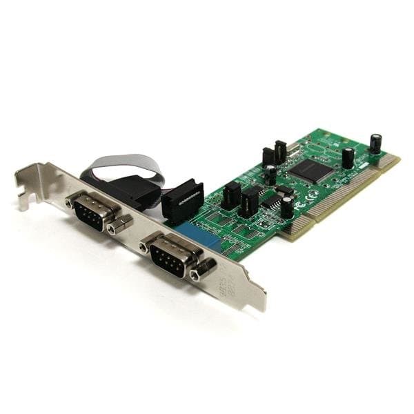 StarTech 2 Port PCI RS-422/RS-485 Serial Adapter Card, 16C1050 UART, 256B FIFO