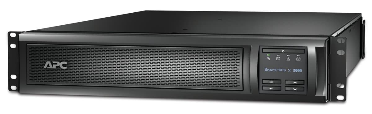 APC Smart-UPS X 3000VA RM, 2700W, Line-Interactive, 200–240V, 2U
