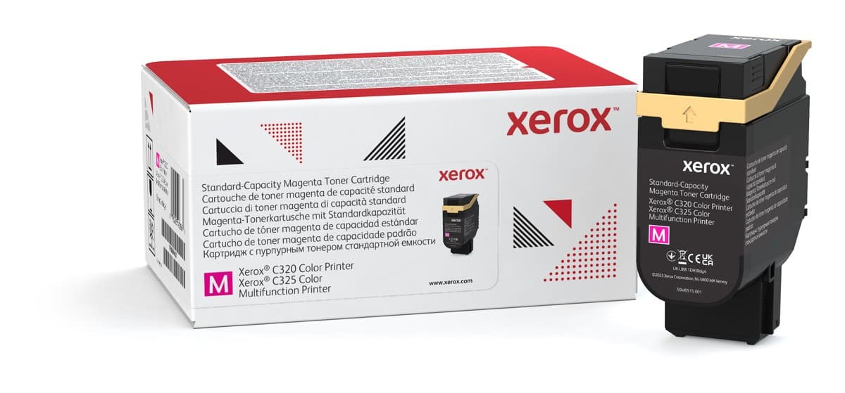 Xerox Magenta Std Cap Toner Xerox C325 Clr Printer Use Return