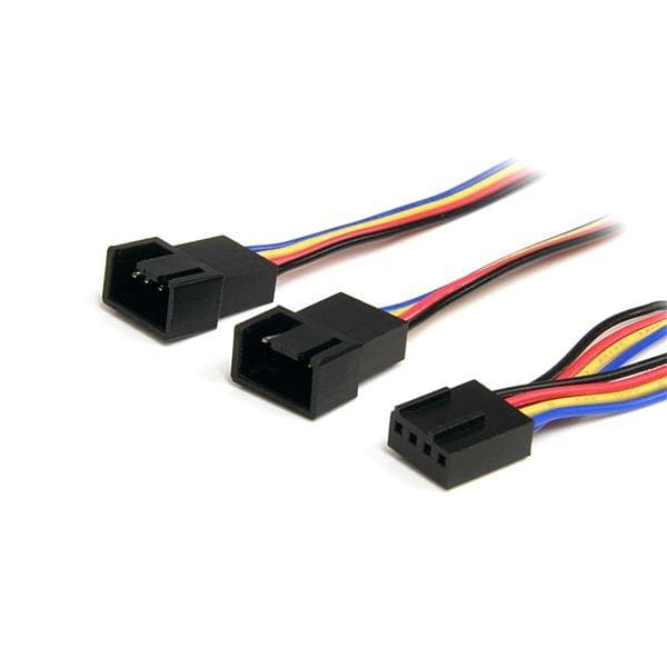 StarTech 4-Pin PWM Fan Power Splitter, 12in, Molex (4-pin), 8g