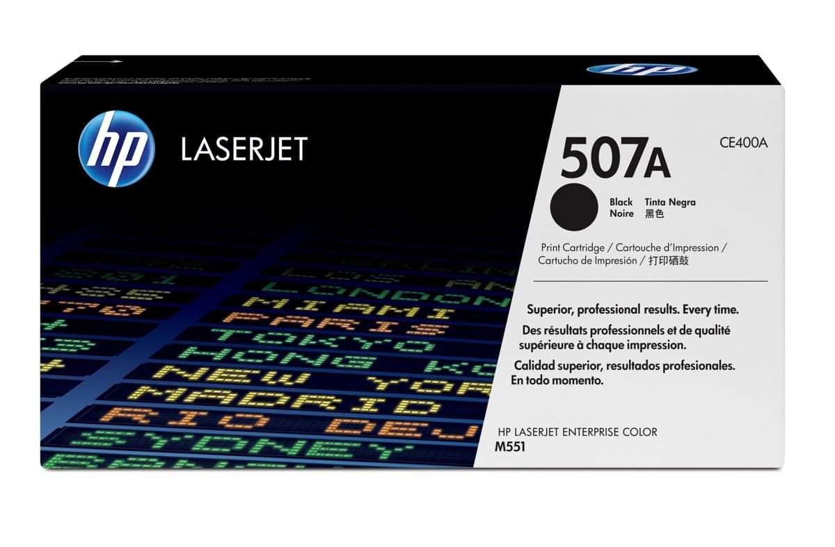 HP 507A Black Cartridge Toner For LaserJet