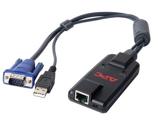 APC KVM Server Module, USB/D-Sub/RJ-45, Multi-Platform, 130g