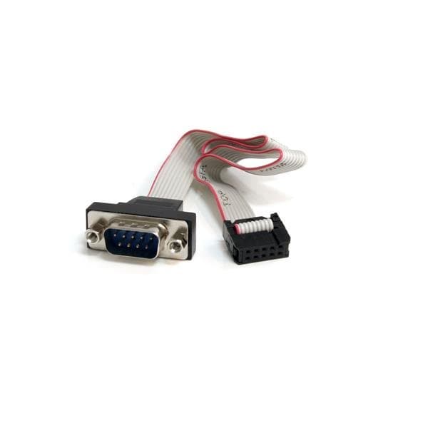 StarTech LJ8004, Serial to IDC Adapter Cable, 16 in, DB-9