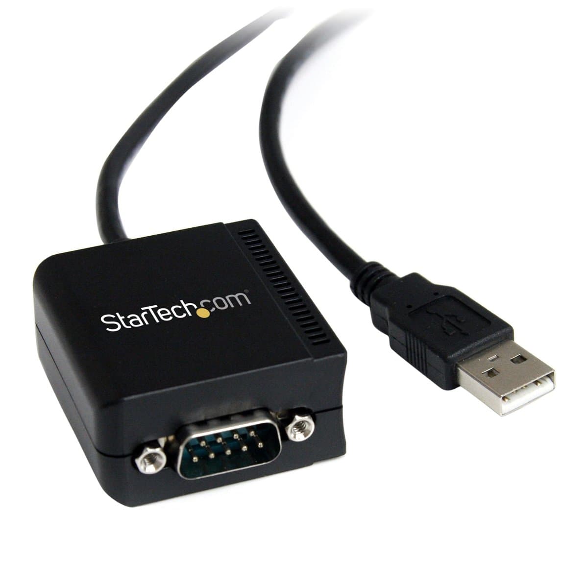 StarTech USB to Serial RS232 Adapter, 2.5m Cable, FTDI, Optical Isolation, DB-9