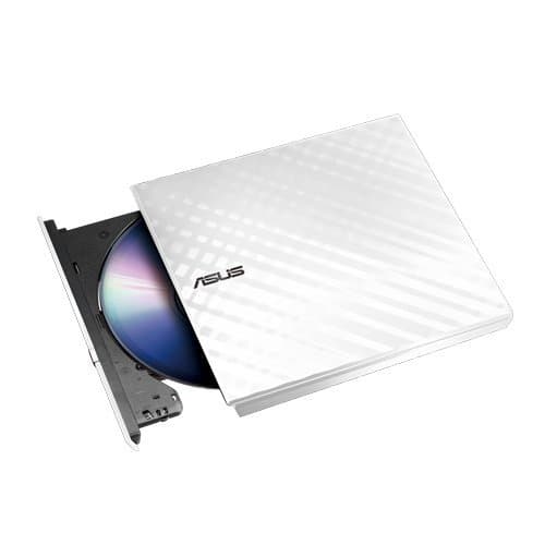 ASUS SDRW-08D2S-U External DVD±RW Drive, USB 2.0, 8x Write, White
