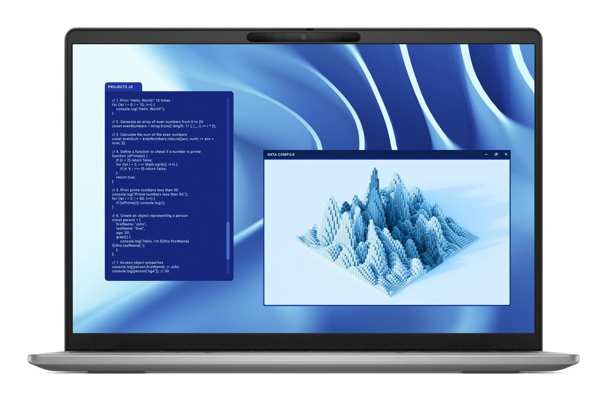 Dell Latitude 7455, Snapdragon X1P 10-Core, 16GB LPDDR5x, 512GB SSD, 14" QHD+