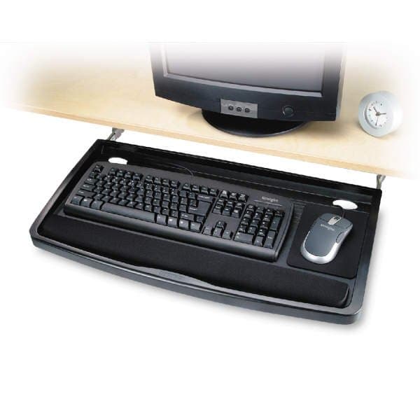 Kensington SmartFit Underdesk Keyboard Drawer, 26-inch Tray, Integrated Mouse Pad, Adjustable Height