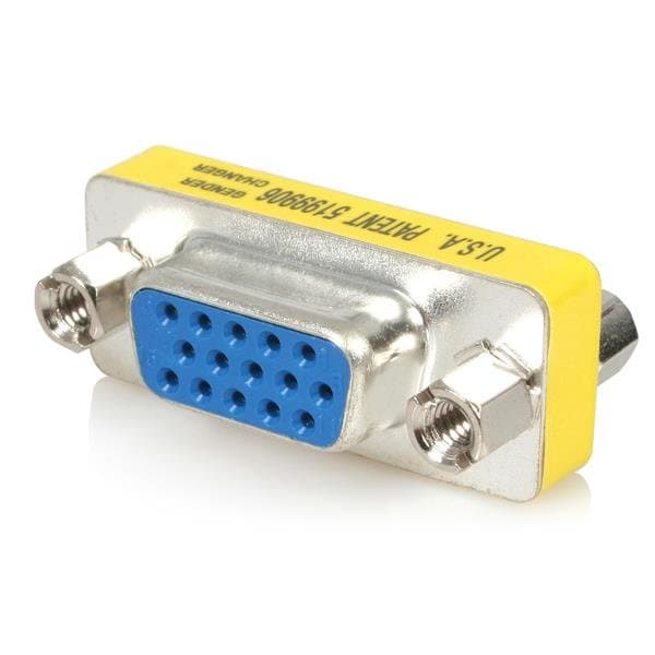 StarTech VGA HD15 Gender Changer, Slimline, F/F, Silver