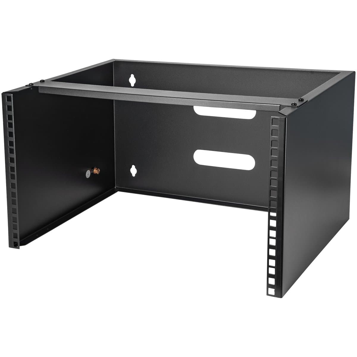 StarTech 6U Wall Mount Network Rack, 19 inch, 14 inch Deep, 44 lbs Capacity