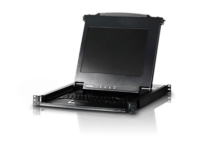ATEN CL1000M, 17" Integrated LCD KVM Console, 1280×1024, 75Hz