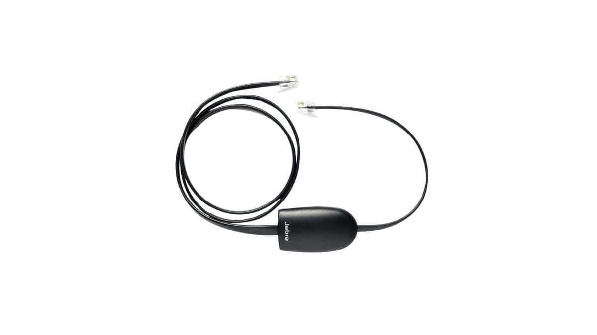 Jabra HHC EHS Adapter for Cisco, Electronic Hook Switch, Black, 450 ft Range