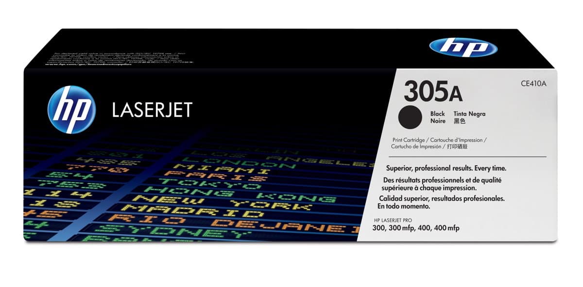 HP 305A Black LaserJet Pro Toner, 2090 Pages, Original