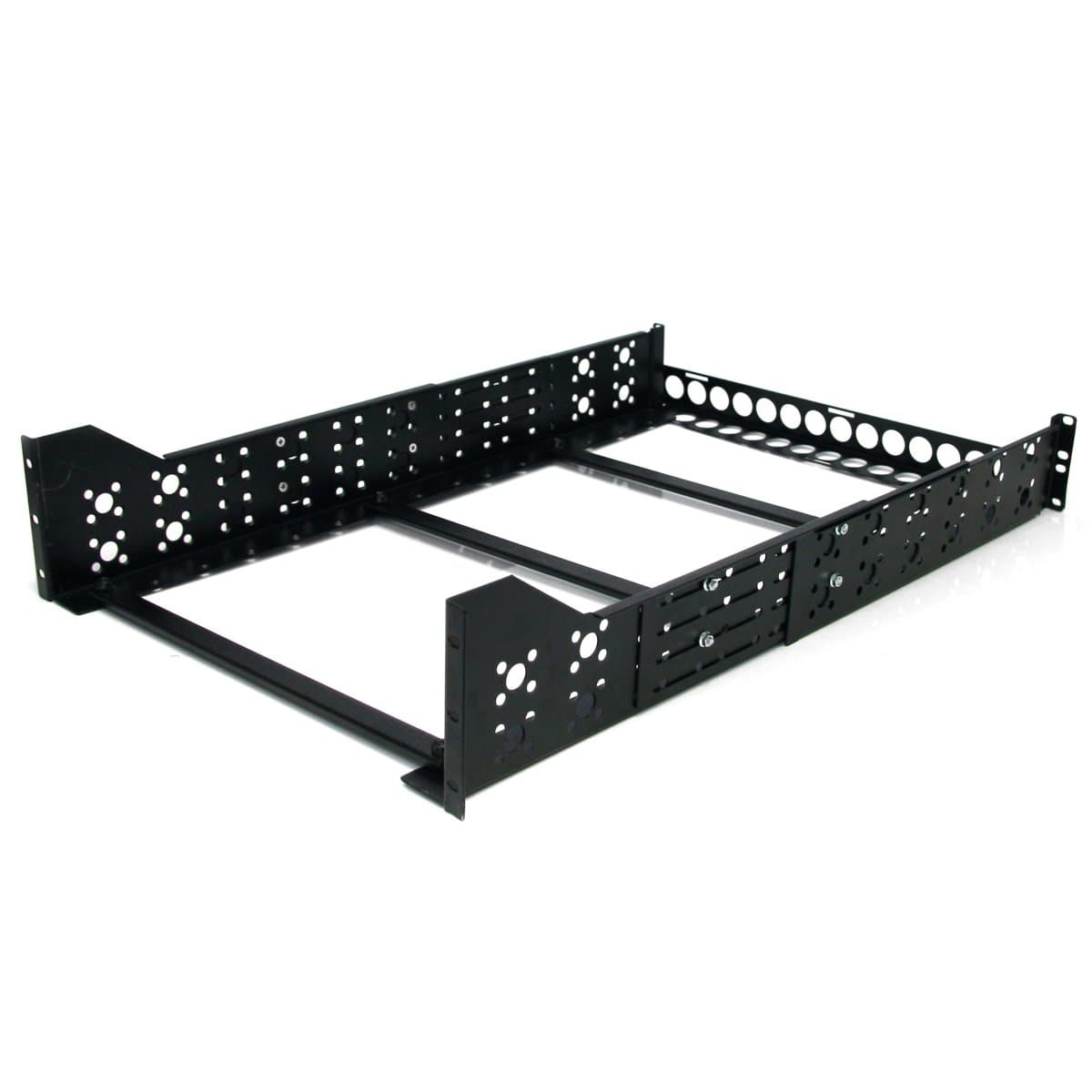 StarTech 3U Universal Rack Rails, 19 inch, Adjustable Depth, Steel