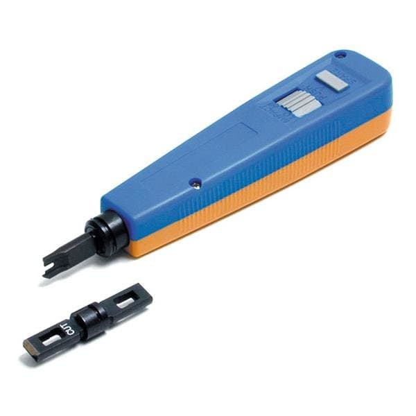 StarTech Network Punch Down Tool, 110 and 66 Blades, Metal Bits
