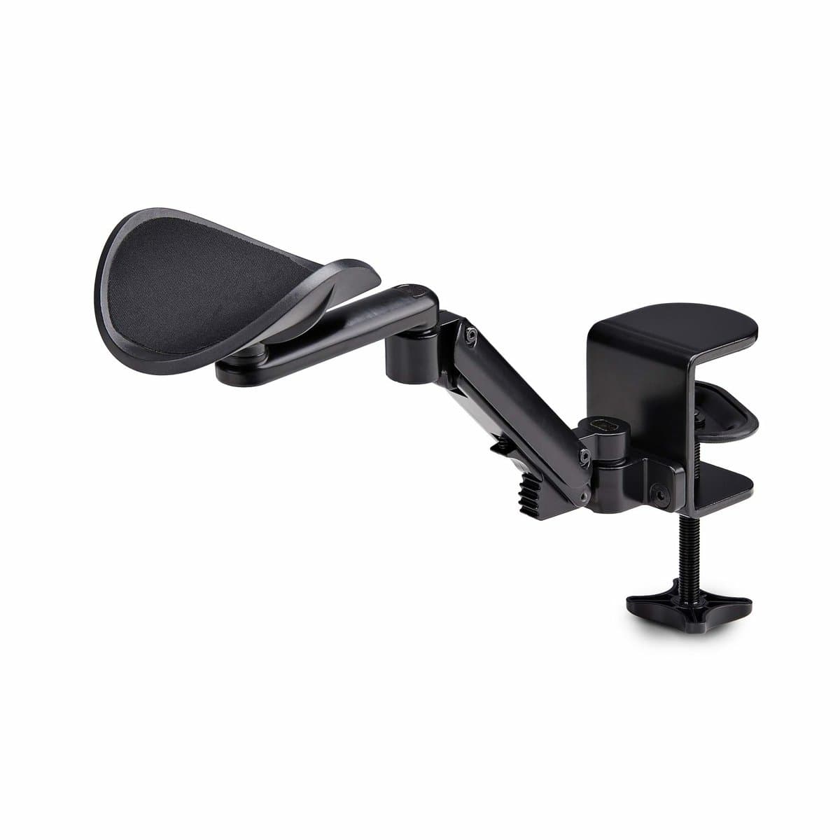 StarTech Adjustable Arm Rest, Ergonomic Desk Mount, 360° Rotation, No Drilling