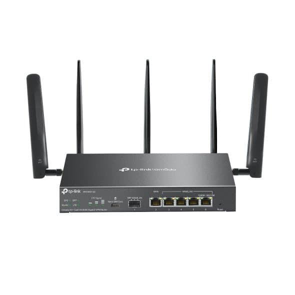 TP-Link Omada AX3000 4G+ VPN Router, Wi-Fi 6, Dual-band, Gigabit Ethernet