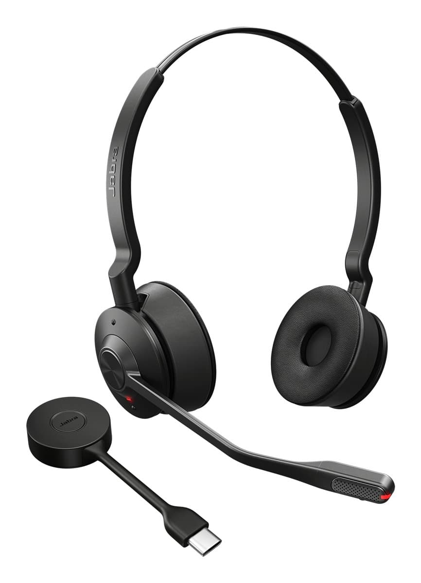 Jabra Engage 55 SE, USB-C Stereo, Wireless, 40–16000 Hz, 150m, DECT