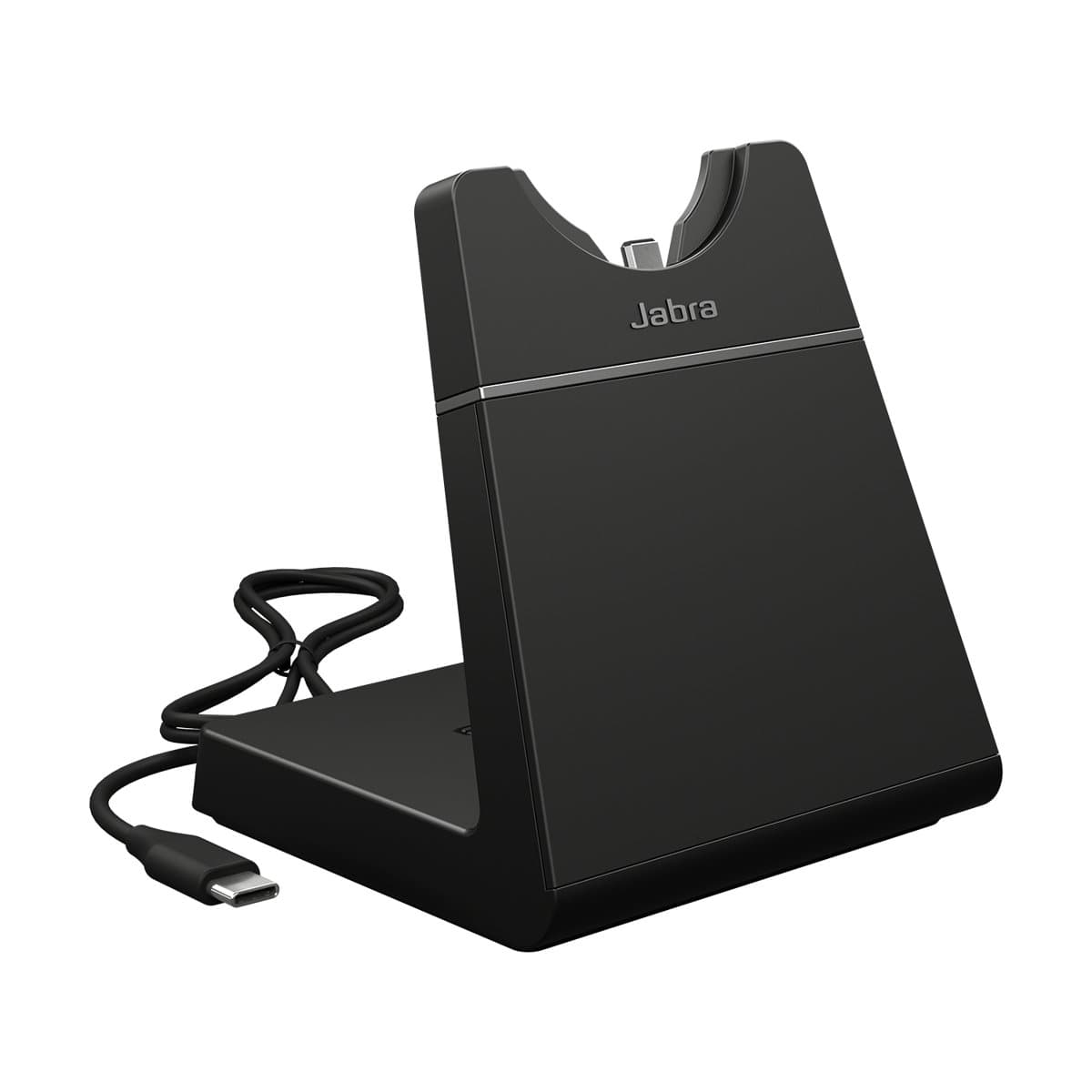 Jabra Engage SE Desk Stand, Stereo/Mono, USB-C Charging, Black