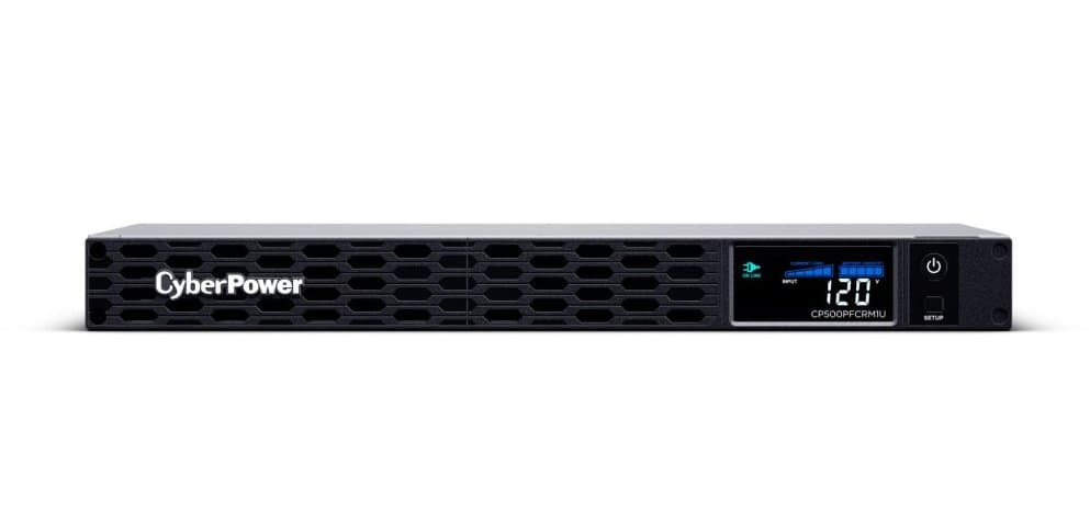 Cyberpower Cp500pfcrm1u UPS 6 NEMA 5-15R NEMA 5-15P 3 Yr Wty