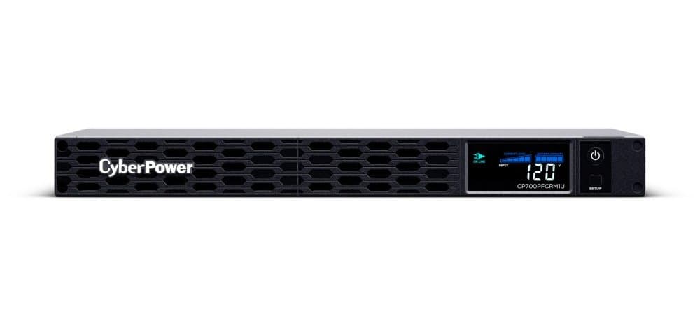 Cyberpower Cp700pfcrm1u UPS 6 NEMA 5-15R NEMA 5-15P 3 Yr Wty