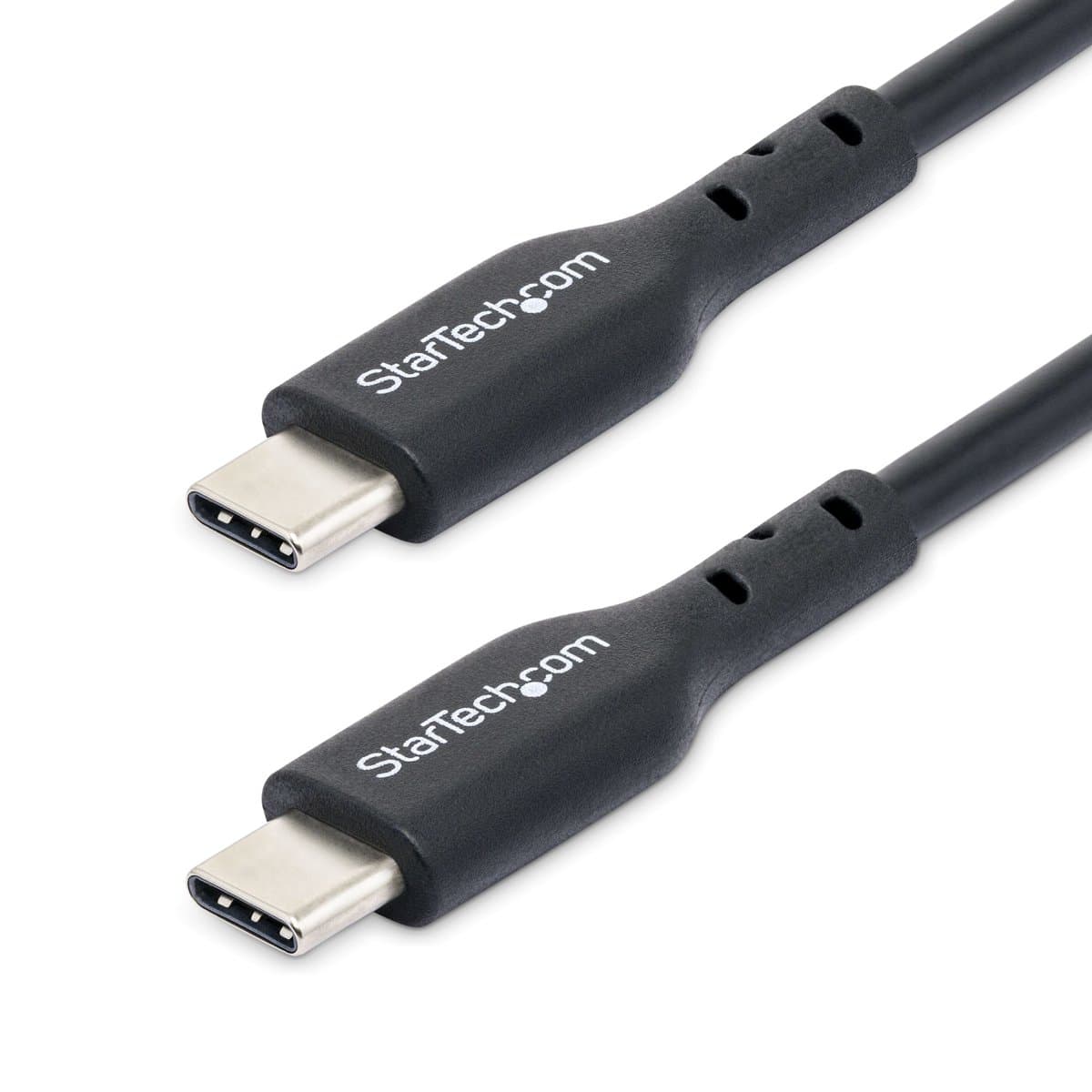 StarTech 6ft USB-C Charging Cable, 60W Power Delivery, USB 2.0, 3A Output