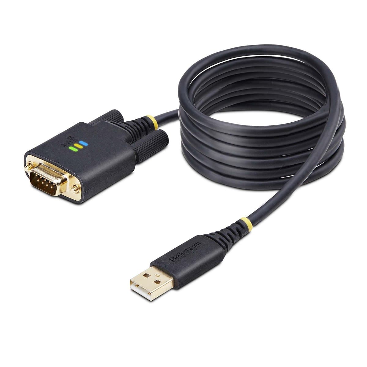 StarTech USB to Serial Adapter, 2m, USB-A to DB9, FTDI IC