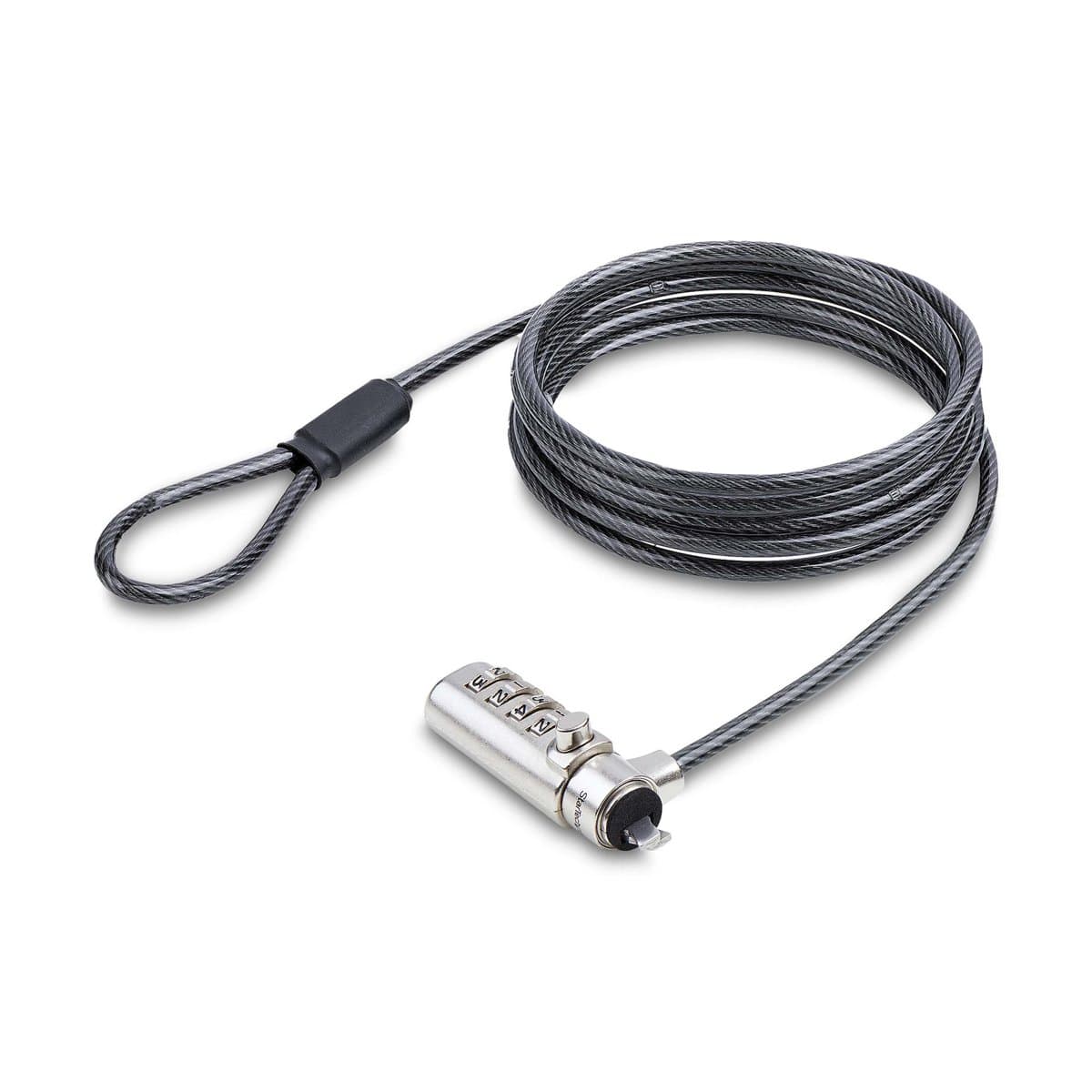 StarTech Slim Laptop Cable Lock, Noble Wedge, 2 m, Combination