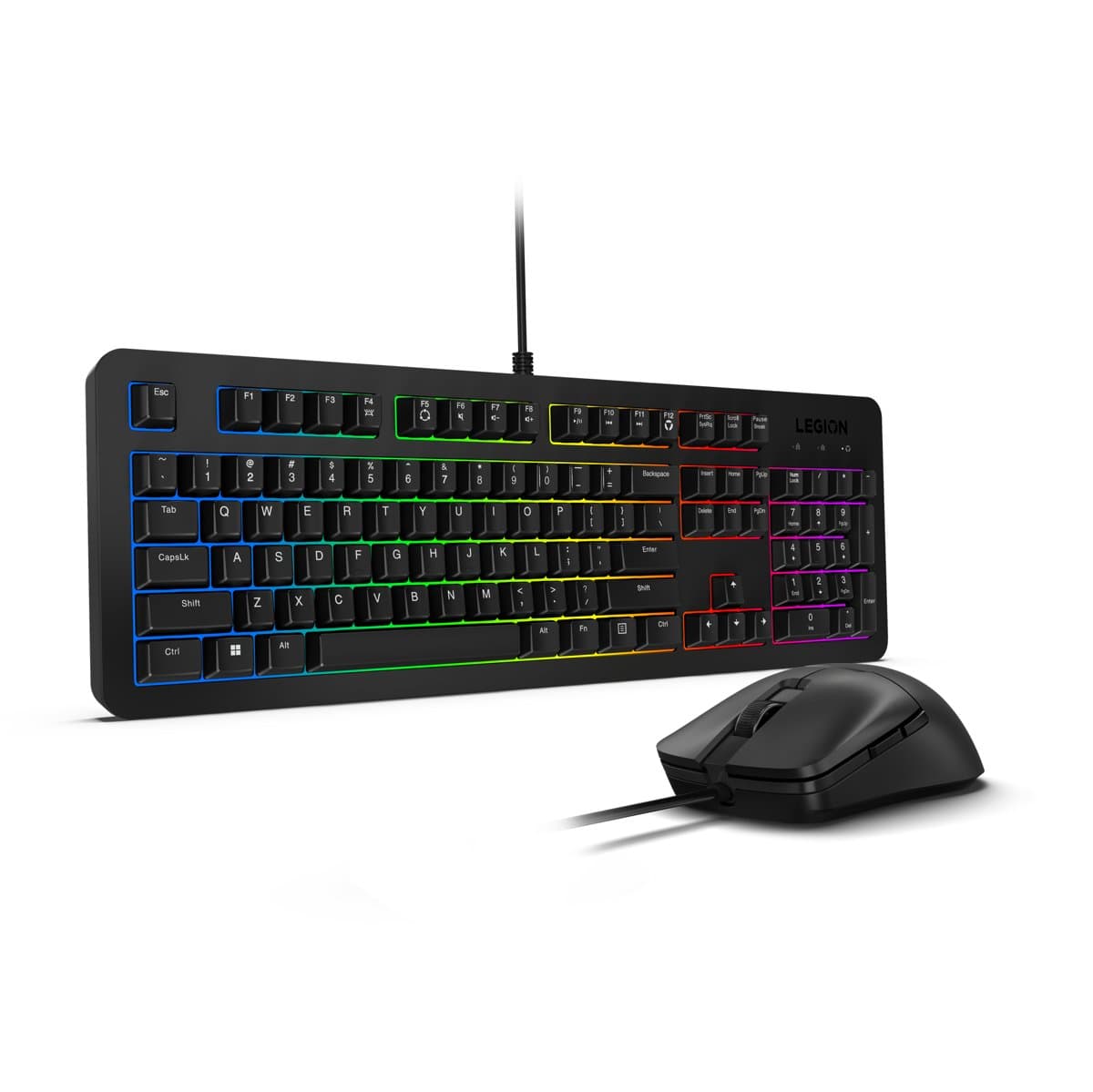 Lenovo Legion K310 RGB Gaming Keyboard + M300s Mouse, Wired USB, Membrane