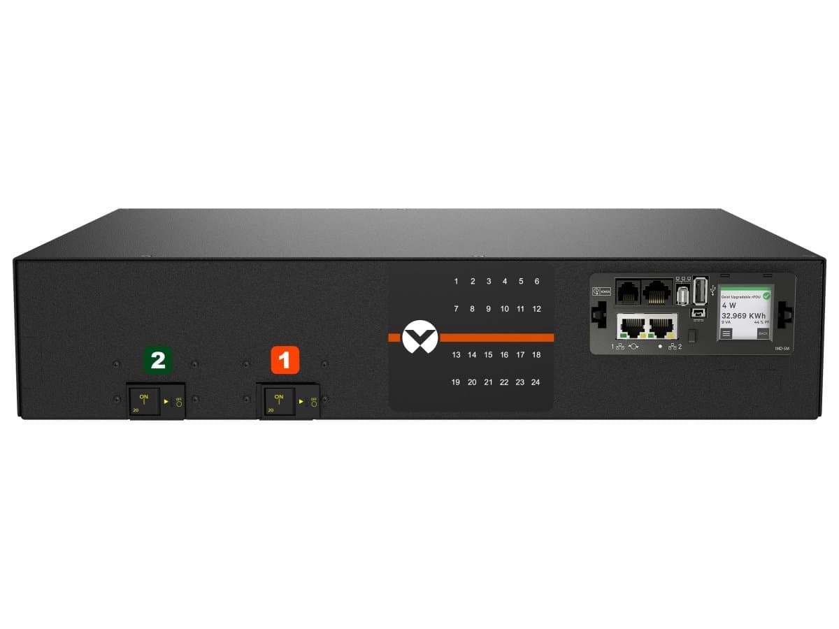 Vertiv Rpdu Switched Outlet Level Monitoring Ec 30A 208V 4.9KW Horiz