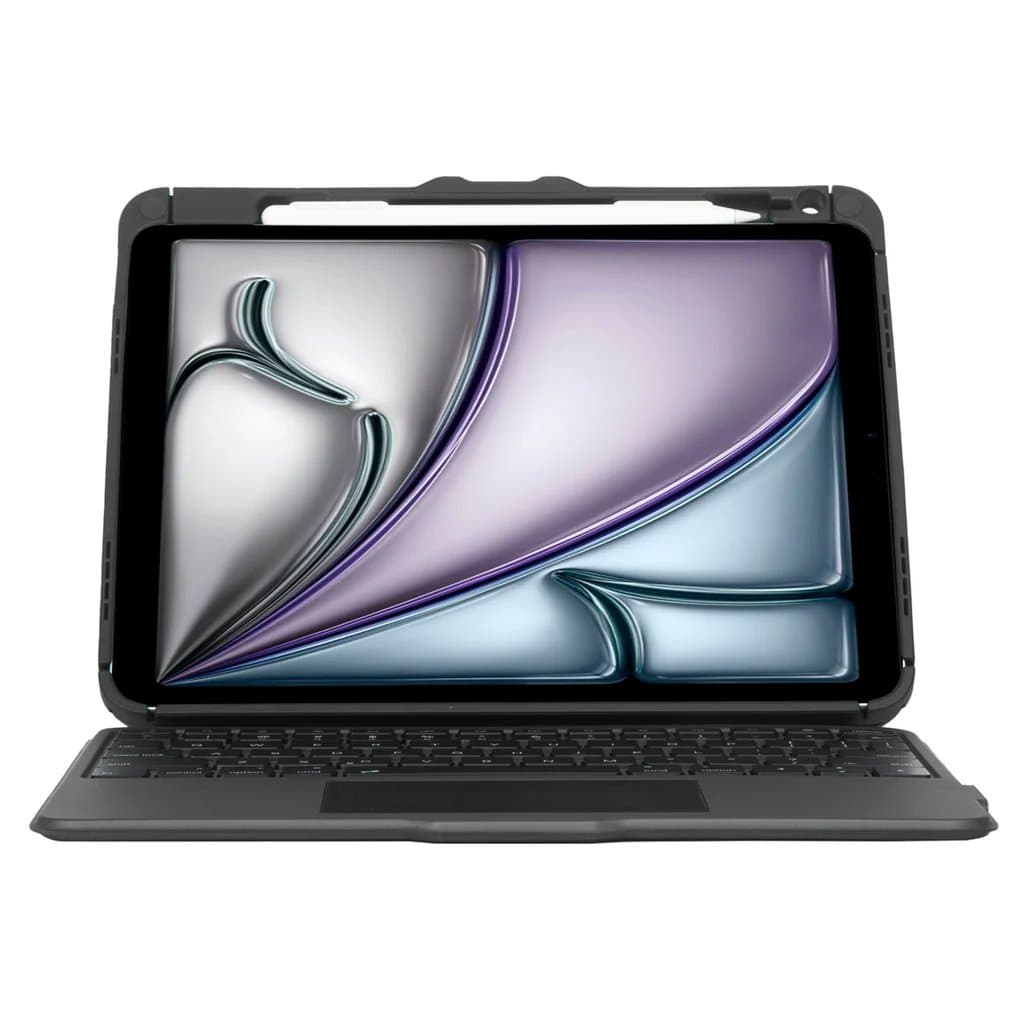 Targus VersaVu Bluetooth Keyboard Case, iPad Air M2 11-inch, QWERTY, Trackpad, 360° Rotation