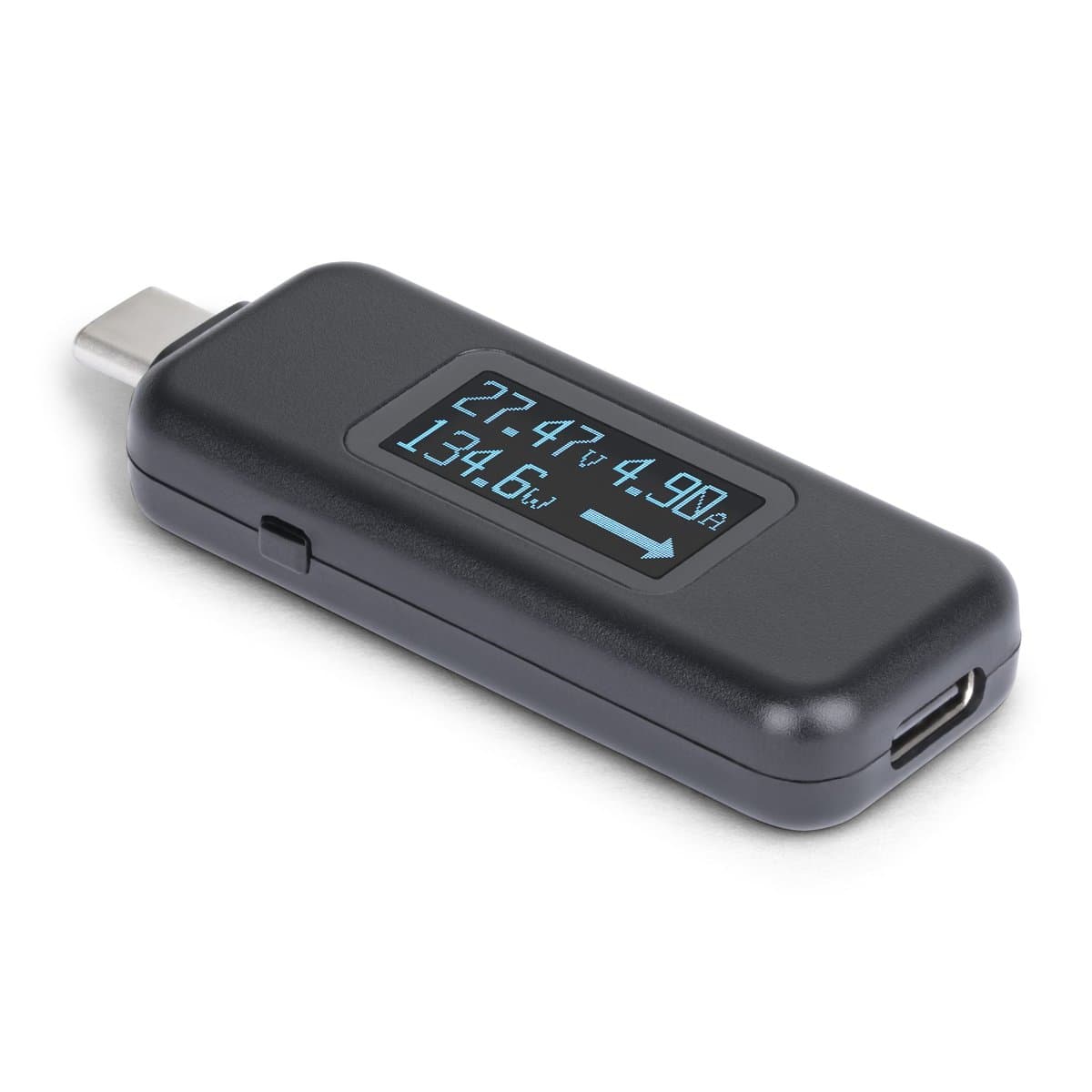 StarTech USB-C Power Tester, 240W Bi-Directional, 4.5–50V, 6.5A