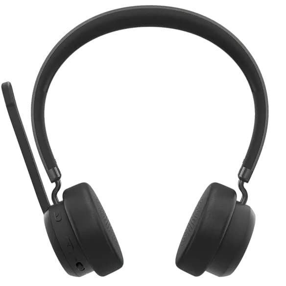 Lenovo Wireless Stereo Headset, Professional Audio, Bluetooth, 31hr Talk Time