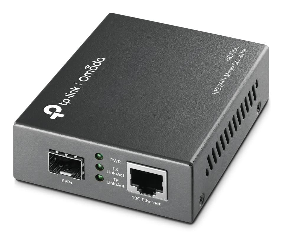 TP-Link Omada SFP Media Converter, 10 Gbps, 100 m, Multi-mode/Single-mode Fiber