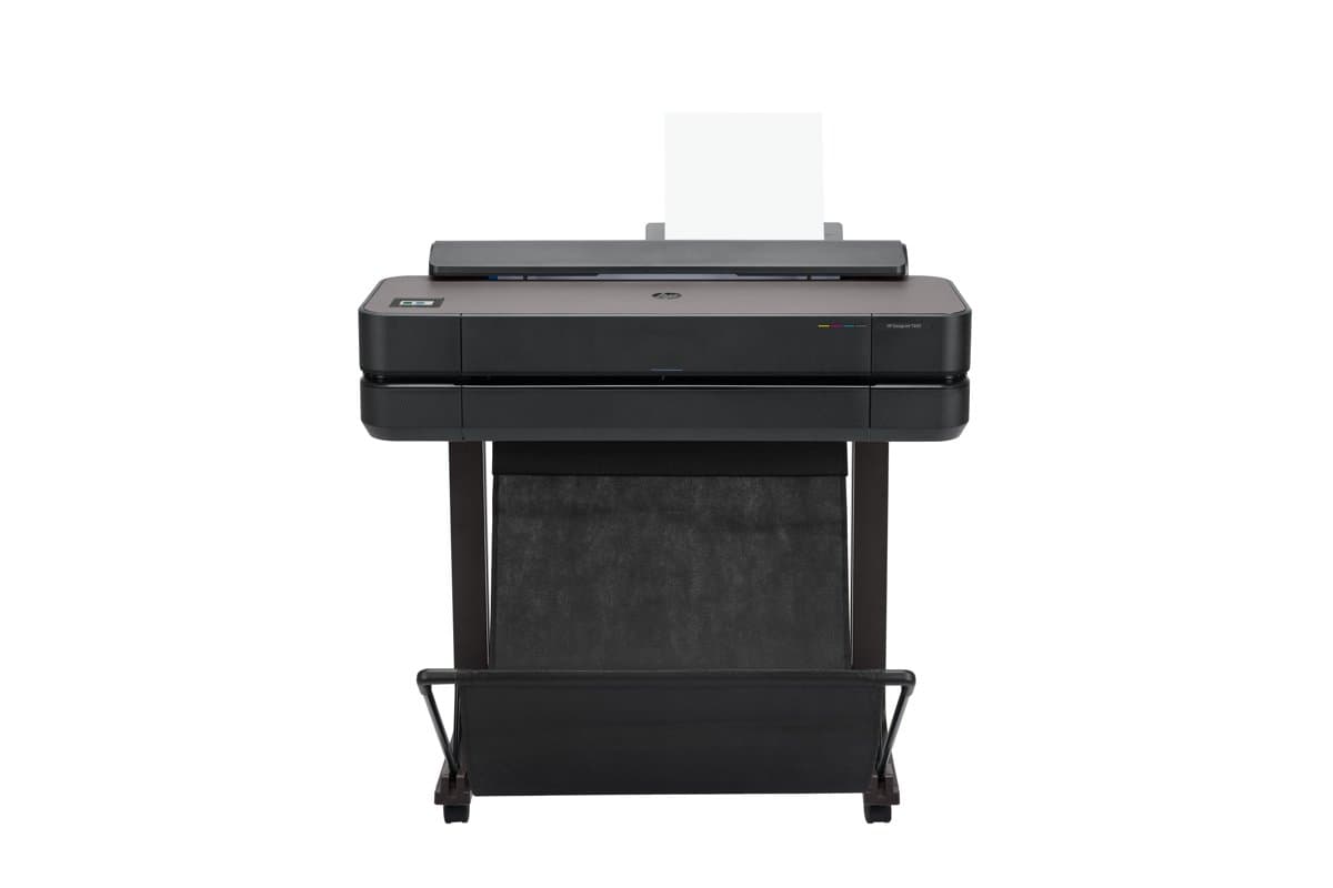 HP DesignJet T650 24-in Printer, 2400 x 1200 DPI, 4-Color, 2-Year Warranty