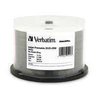 Verbatim DataLifePlus DVD+RW, 4.7 GB, 4X Speed, 1000 Rewrite Cycles, 50 Pack