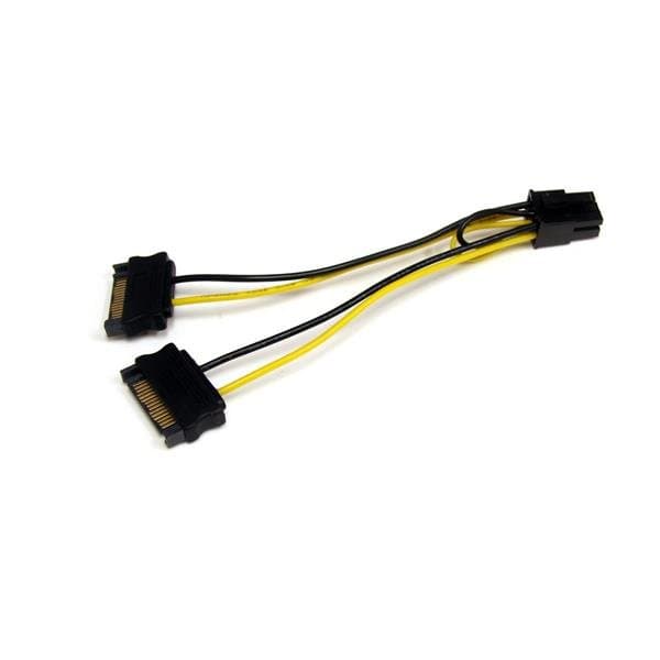 StarTech SATA to PCI-E Power Adapter, Video Card, 6in Cable