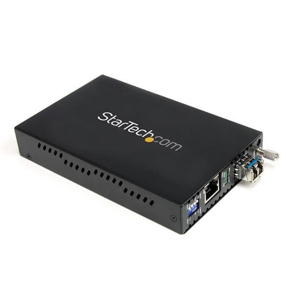 StarTech Gigabit Single-Mode Fiber Converter, LC, 40km, 1000Base-T