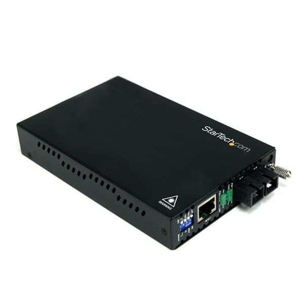 StarTech 10/100 Fiber Media Converter, Multimode SC, 2 km, 200 Mbps
