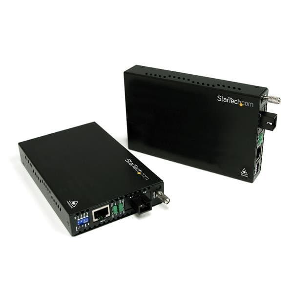 StarTech 10/100 Fiber Media Converter, Single Mode, SC, 20 km, WDM
