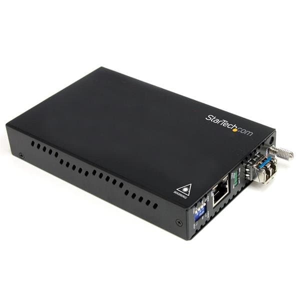 StarTech ET91000LC2, Gigabit Ethernet Fiber Media Converter, 1000 Mbps, 550 m