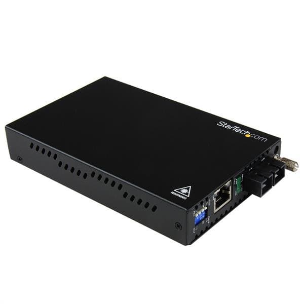StarTech Gigabit Ethernet SC Fiber Media Converter, Multi-Mode, 1 Gbps, 550m